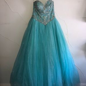 Teal/Blue Sweet 16/Prom Dress!